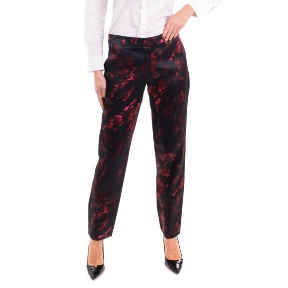 SINHA-STANIC Silk Satin Trousers size 44, Medium - Picture 2 of 12